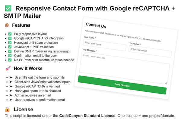 Contact Form Script