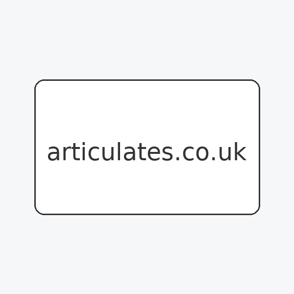 Articulates.co.uk as a business