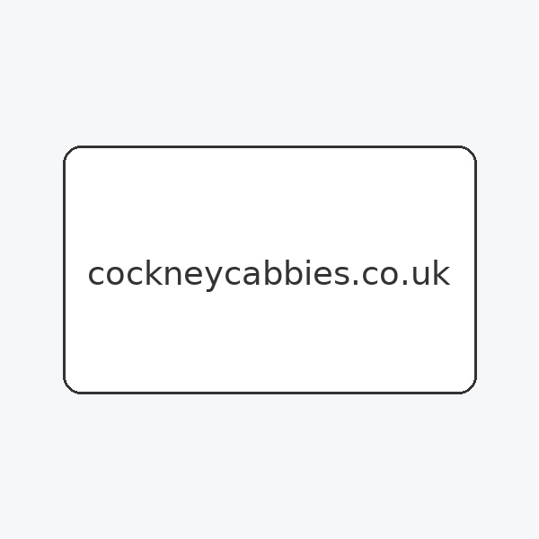 CockneyCabbies.co.uk as a business
