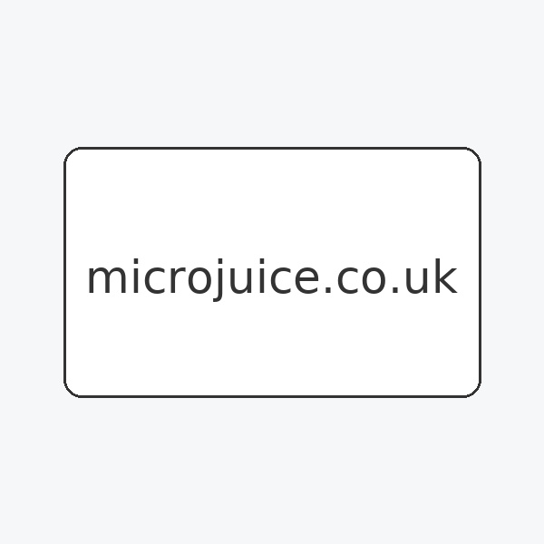 MicroJuice.co.uk business card