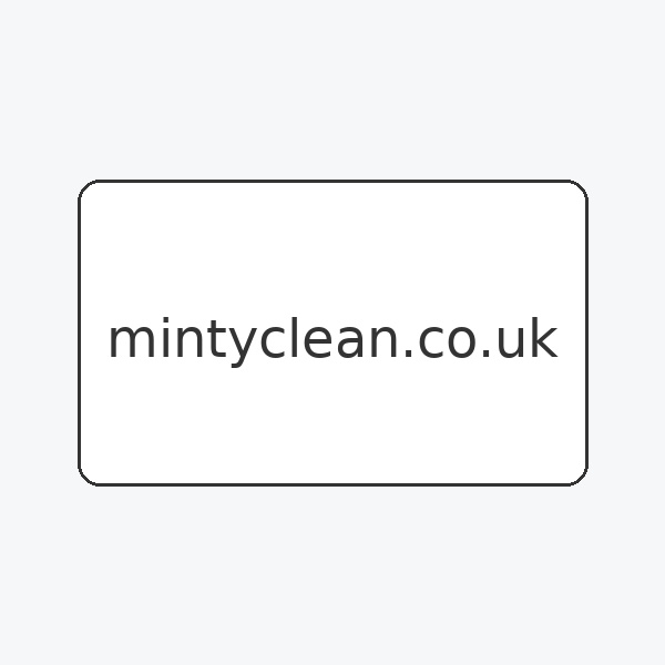 MintyClean.co.uk business card