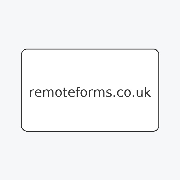 RemoteForms.co.uk business card