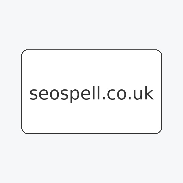 SEOSpell.co.uk business card