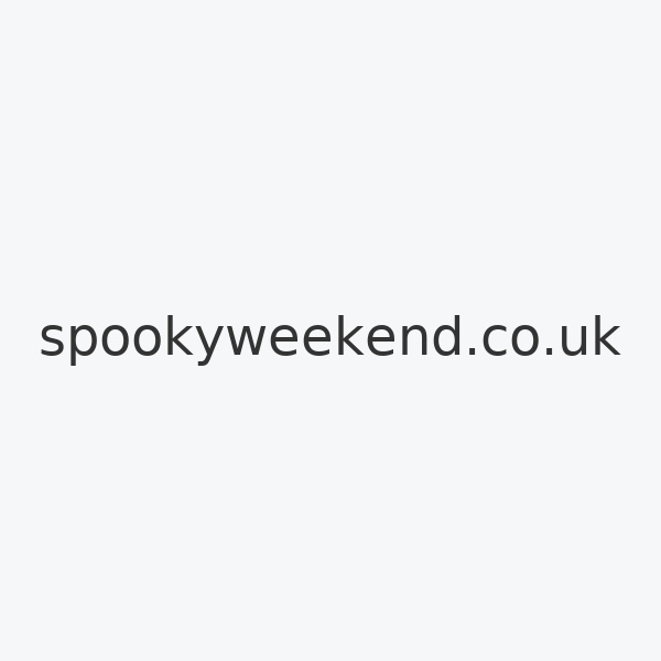 SpookyWeekend.co.uk main image
