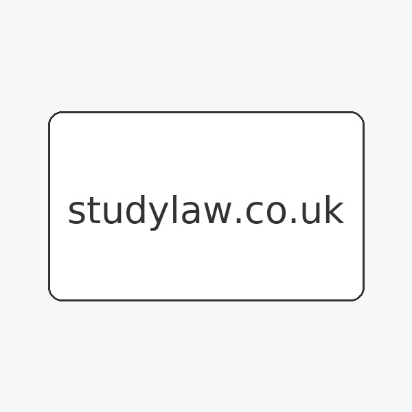 StudyLaw.co.uk as a business